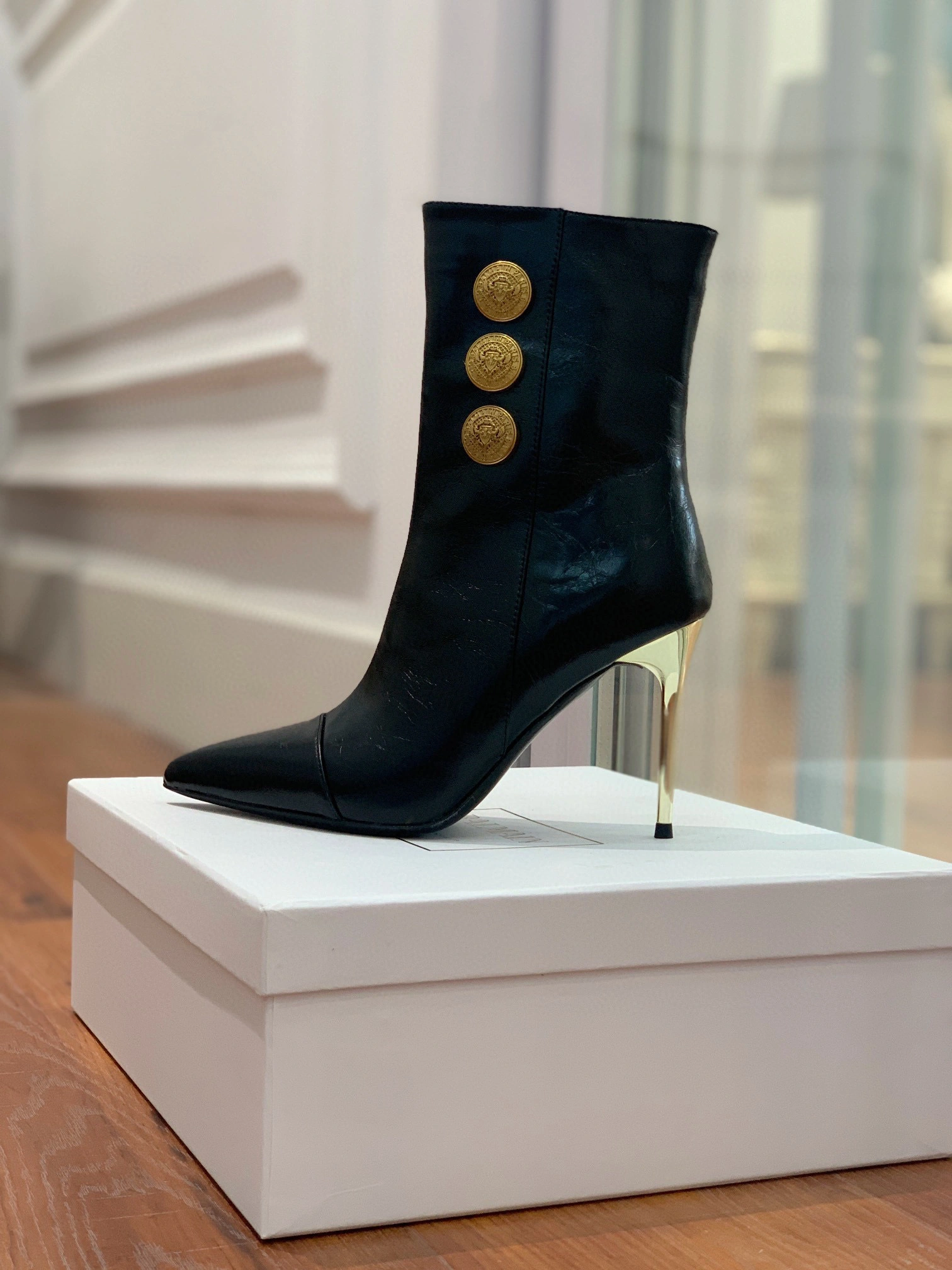 coco- Heel height10.5CM cowhide item:B-X602J2548